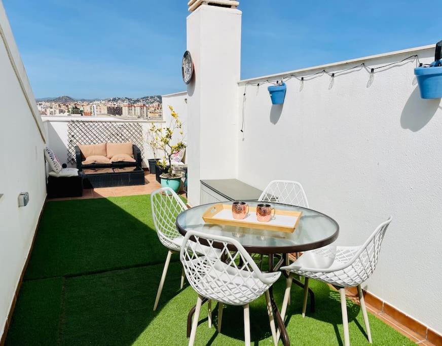 Magnifique Duplex Avec Terrasse Proche De La Plage มาลากา ภายนอก รูปภาพ